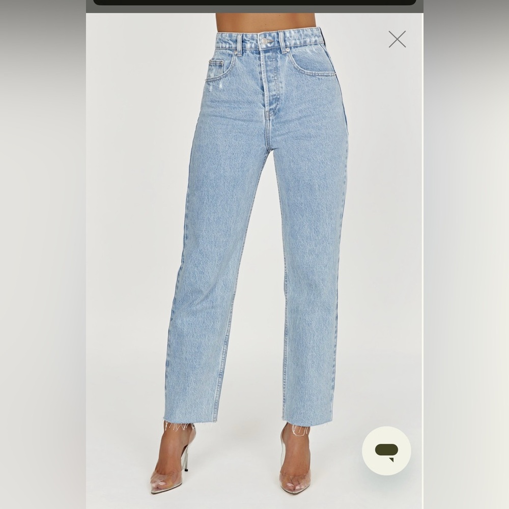 Meshki Tina Mom Jeans new with tags (size 8)